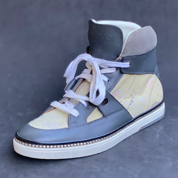 Jimmy Choo Other - JIMMY CHOO men’s high top sneakers